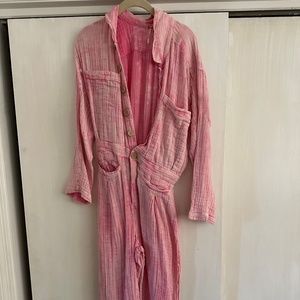 Free People Beach Overalls